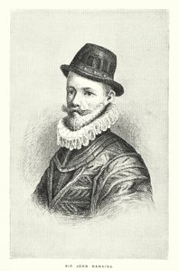 Sir John Hawkins (Grawerowanie) autorstwa English School