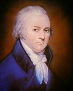 Sir John Johnson (pastel na papierze) autorstwa English School