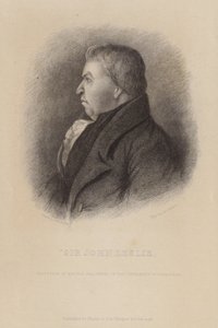 Sir John Leslie autorstwa English School