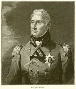 Sir John Moore autorstwa English School
