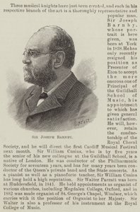 Sir Joseph Barnby (grafika) autorstwa English School