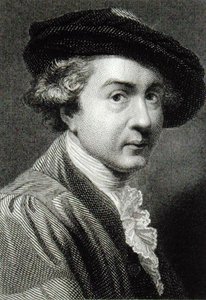 Sir Joshua Reynolds (1723-92) (grawerowanie) autorstwa English School