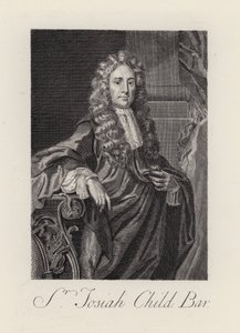 Sir Josiah Child (grafika) autorstwa English School