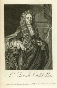 Sir Josiah Dziecko autorstwa English School