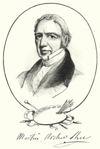 Sir Martin Archer Shee (grawerunek) autorstwa English School