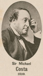 Sir Michael Costa (grawiura) autorstwa English School