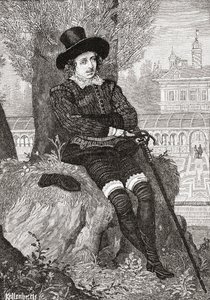Sir Philip Sidney, z „Krótkiej historii ludu angielskiego” J.R. Greena, opublikowanej w 1893 r. autorstwa English School