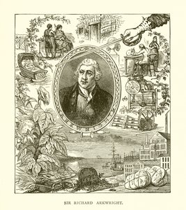 Sir Richard Arkwright autorstwa English School