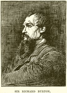 Sir Richard Burton autorstwa English School