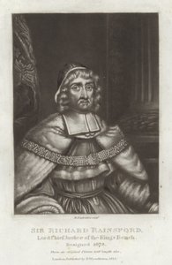 Sir Richard Rainsford autorstwa English School