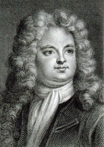 Sir Richard Steele (1672-1729) (grawerowanie) autorstwa English School