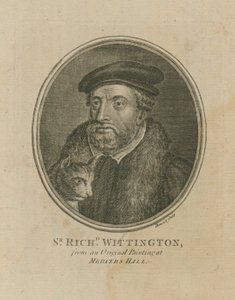 Sir Richard Whittington z obrazu w Mercers Hall autorstwa English School