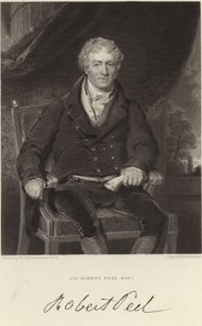 Sir Robert Peel autorstwa English School
