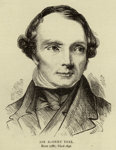 Sir Robert Peel autorstwa English School