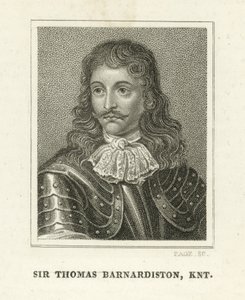 Sir Thomas Barnadiston (grafika) autorstwa English School