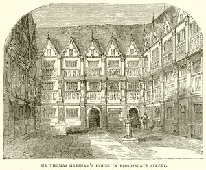 Dom Sir Thomasa Greshama przy ulicy Bishopsgate