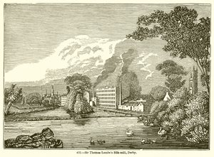 Sir Thomas Lombes Silk-Mill, Derby autorstwa English School