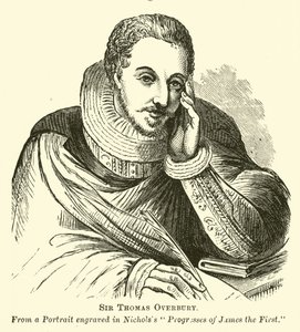 Sir Thomas Overbury autorstwa English School