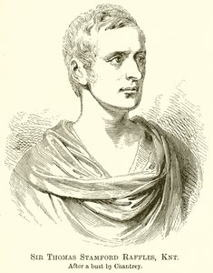 Sir Thomas Stamford Raffles, Knt autorstwa English School