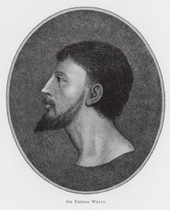 Sir Thomas Wyatt (litografia) autorstwa English School
