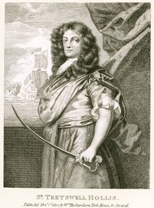 Sir Tretswell Hollis autorstwa English School