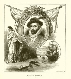 Sir Walter Raleigh autorstwa English School