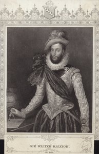 Sir Walter Raleigh autorstwa English School