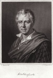 Sir Walter Scott autorstwa English School