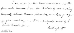 Sir Walter Scott autorstwa English School