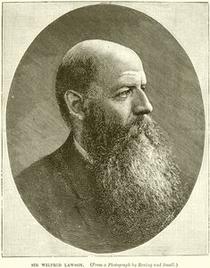 Sir Wilfrid Lawson autorstwa English School