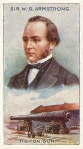 Sir William George Armstrong, 110-tonowy pistolet autorstwa English School