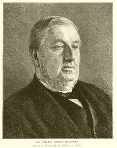 Sir William Vernon Harcourt autorstwa English School