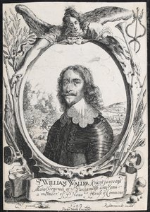 „Sir William Waller, Rycerz sierżant generał-major z armii Parlamentu i członek Waszej Wysokości. Izba Gmin” autorstwa English School