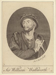Sir William Wallworth (Grawerowanie) autorstwa English School