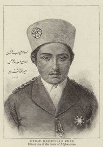 Sirdar Habibullah Khan (grafika) autorstwa English School
