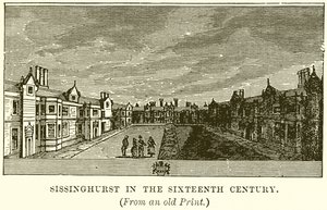 Sissinghurst w XVI wieku autorstwa English School
