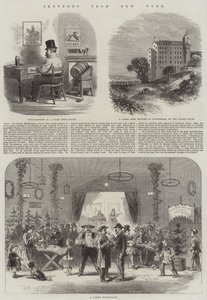 Szkice z Nowego Jorku (grafika) autorstwa English School