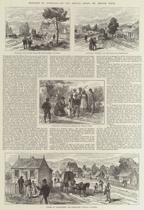 Szkice w Australii (grafika) autorstwa English School