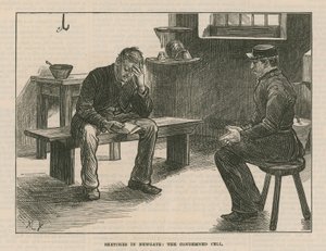 Skizzen in Newgate von English School