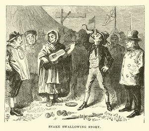 Historia połykania węża autorstwa English School
