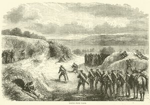 Sortie z Paryża, październik 1870 autorstwa English School