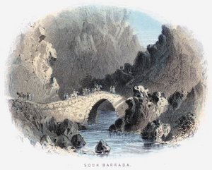 Souk Barrada (kolorowy grawerunek) autorstwa English School