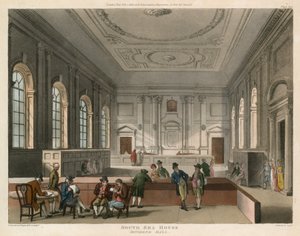 South Sea House, Londyn, podzielona sala autorstwa English School