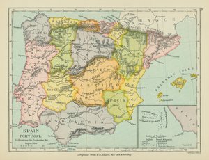 Hiszpania i Portugalia (druk kolorowy) autorstwa English School