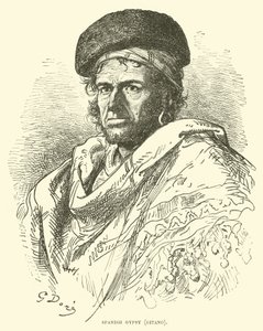 Cygan hiszpański, Gitano autorstwa English School