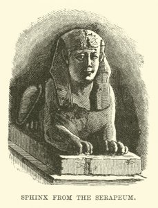 Sfinks z Serapeum autorstwa English School