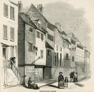Domy Spitalfields autorstwa English School