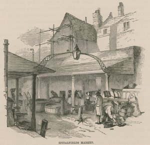 Targ Spitalfields, Londyn autorstwa English School