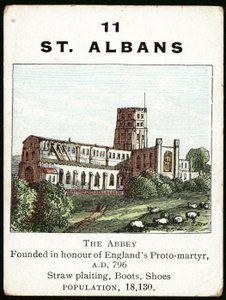 St Albans (kolor lito) autorstwa English School