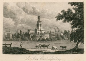 Kościół św. Anny, Limehouse, Londyn autorstwa English School